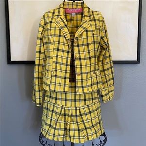 Cher Clueless Halloween Costume Jacket/Skirt Small